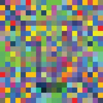 Colorful pixelated backdrop Stock Illustration