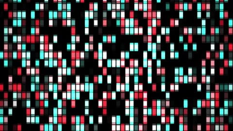 Colorful pixelated digital background texture. Stock Footage 335349407