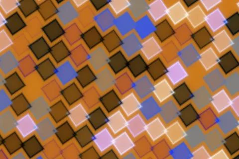 Colorful pixelated mosaic pattern with brown and pink shades Stock Photos