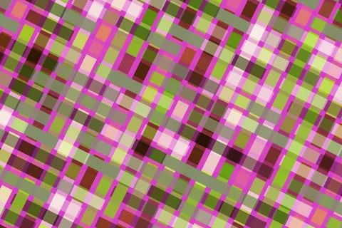 Colorful pixelated mosaic pattern with pink green shades Ilustração Stock