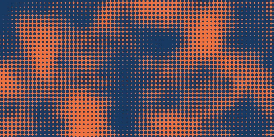 Colorful Pixelated Random Shapes Pattern - Abstract Dotted Cloudy Backgroun.. Illustrazione stock