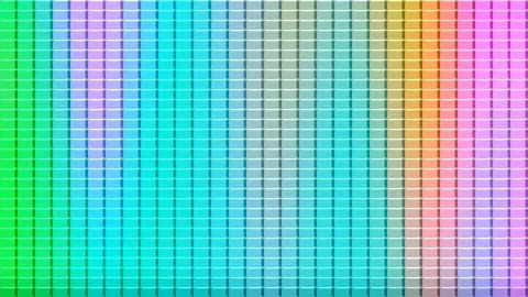 The colorful pixel's abstract background motion blinks Stock Footage 132875473