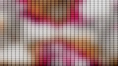 The colorful pixel's abstract background motion blinks Stock Footage 132875612