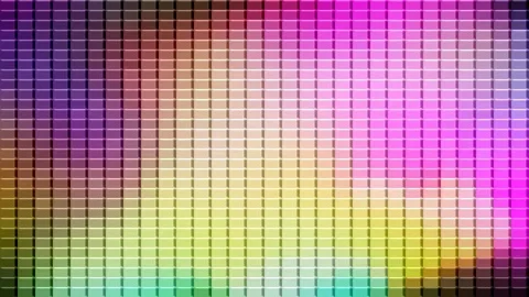 The colorful pixel's abstract background motion blinks Stock Footage 132876171