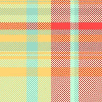 Colorful plaid pattern featuring a textured, woven look. Ideal for background Stockillustratie