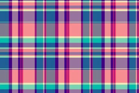 Colorful plaid pattern, great for backgrounds or digital paper. The image evo Illustrazione stock