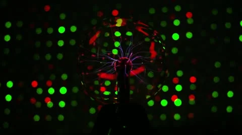 Colorful plasma ball Stock-Footage 20476600