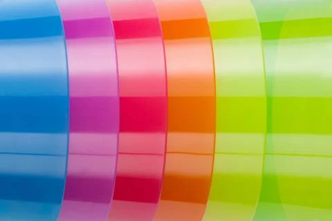 Colorful plastic background Stock Photos