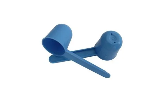 Colorful Plastic spoon Stock Photos