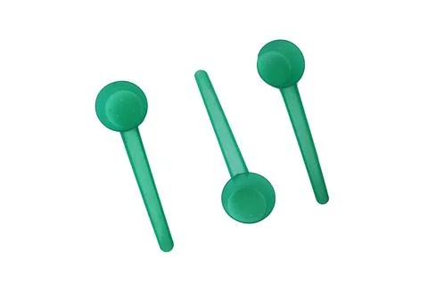 Colorful Plastic spoon Stock Photos