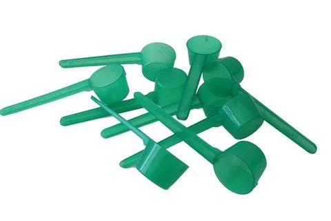 Colorful Plastic spoon Stock Photos