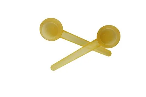 Colorful Plastic spoon Stock Photos