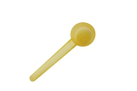 Colorful Plastic spoon Stock Photos
