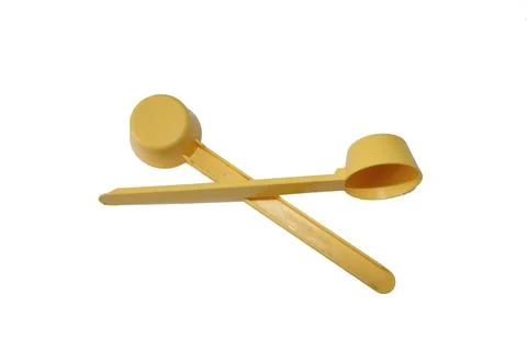 Colorful Plastic spoon 스톡 사진
