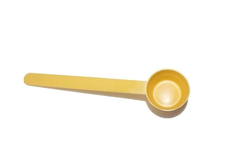 Colorful Plastic spoon 스톡 사진