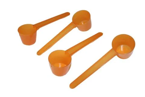 Colorful Plastic spoon Stock Photos