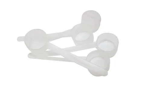 Colorful Plastic spoon Stock Photos