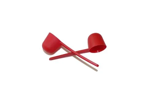 Colorful Plastic spoon Stock Photos