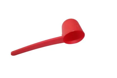 Colorful Plastic spoon 스톡 사진