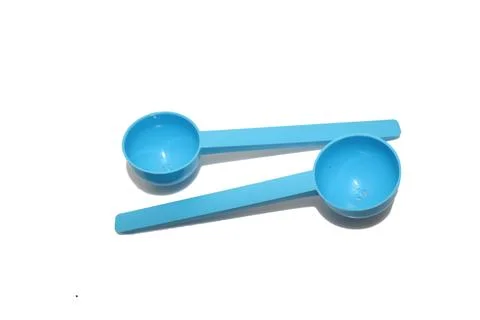 Colorful Plastic spoon Stock Photos