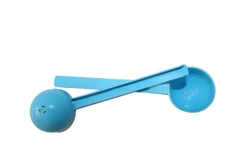 Colorful Plastic spoon Stock Photos