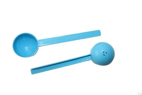 Colorful Plastic spoon Stock Photos