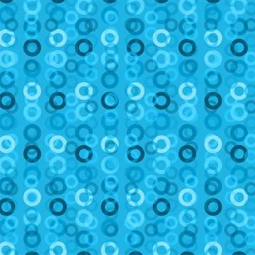 Colorful Polka Dot Circle Pattern Seamless Background With Bright Retro Dot.. 스톡 일러스트