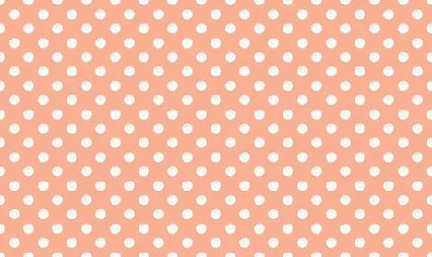 Colorful polka dot pattern with pink, white, and yellow dots Stock Illustration