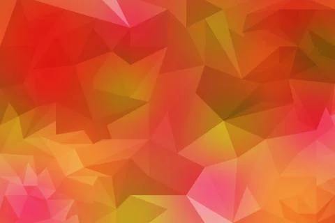 Colorful polygon Abstract background Stock Illustration