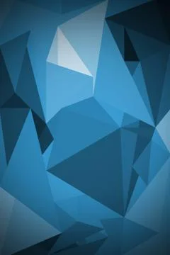 Colorful polygon Abstract background Stock Illustration