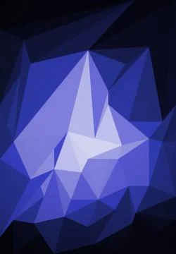 Colorful polygon Abstract background Stock Illustration
