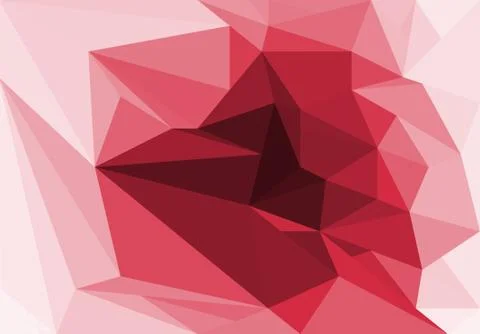 Colorful polygon Abstract background Stock Illustration