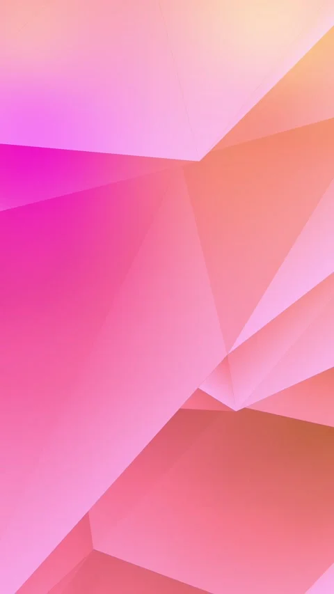 Colorful Polygon Background Vertical Video Loop Stock Footage 212392004