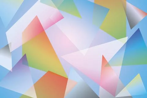 Colorful polygon Texture Seamless Repeat Vector Pattern. Abstract, Geometric, Stock Illustration