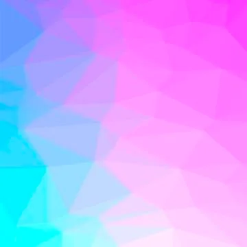 Colorful Polygonal Background. Rumpled Triangular Pattern. Low Poly Texture イラスト素材