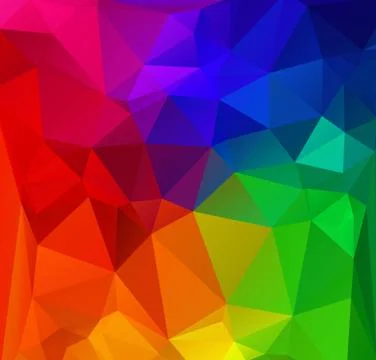 Colorful polygonal mosaic background, Vector illustration Illustrazione stock