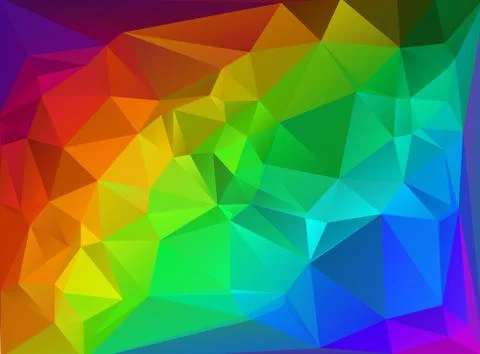 Colorful polygonal mosaic background, Vector illustration Illustrazione stock