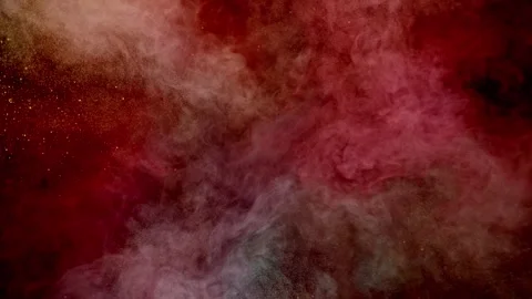 Colorful powder exploding on black background in super slow motion. Stock Footage 282191579