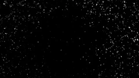 Colorful powder exploding on black background in super slow motion. Stock Footage 282194733