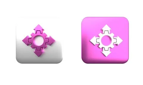Colorful Project team base icon isolated on white background. Business anal.. 写真素材