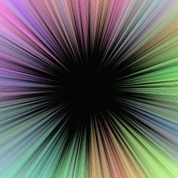 Colorful psychedelic abstract star burst background 库存插图