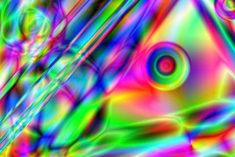 Colorful psychedelic background Фото