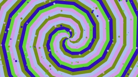 Colorful Psychedelic Hypnotic Spiral Motion Graphics Background Stock Footage 328566121