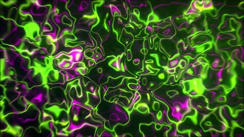 Colorful psychedelic Neon Animated Background 15 Stock Footage 263128486