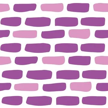 Colorful purple brick seamless pattern vector Stock Illustration