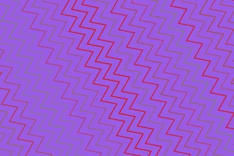 Colorful purple digital pattern with zigzag lines and pixels Stock Illustration
