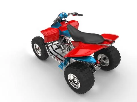 Colorful Quad Stock Illustration