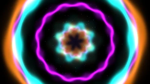 Colorful Quantum Wave 4K Vidéo 337865215