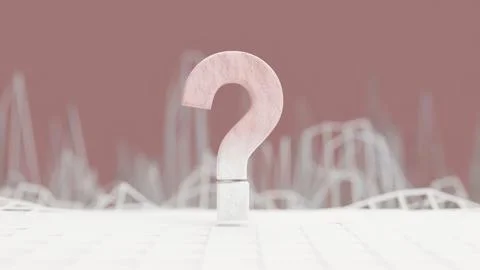 Colorful question mark icons, Problems and solutions, Quest sign, searching, Stock Illustration