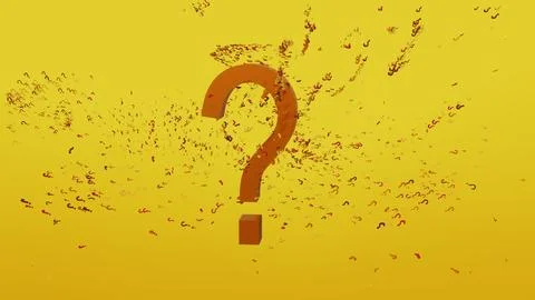 Colorful question mark icons, Problems and solutions, Quest sign, searching, Stock Illustration